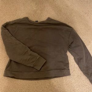 Cropped Crew Neck